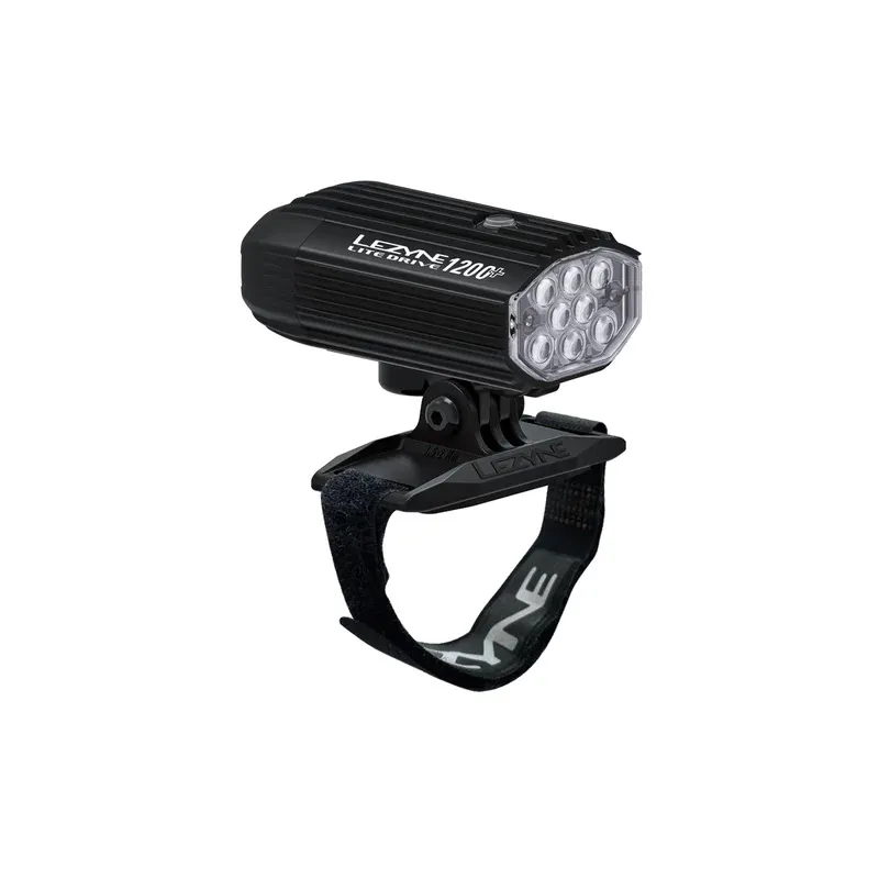 Lezyne Lite Drive 1200+ Helmet Light - Black